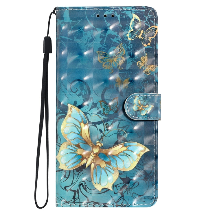 For Motorola Edge 2024 3D Pattern Leather Phone Case(3D Butterfly) - Motorola Cases by PMC Jewellery | Online Shopping South Africa | PMC Jewellery | Buy Now Pay Later Mobicred