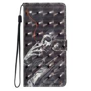 For Motorola Moto G Stylus 5G 2024 3D Pattern Leather Phone Case(Skull)