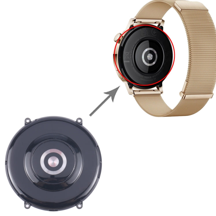 For Huawei Watch GT 3 42mm Original Rear Housing Cover(Black) - For Huawei by PMC TechLife | Online Shopping South Africa | PMC TechLife | Buy Now Pay Later Mobicred
