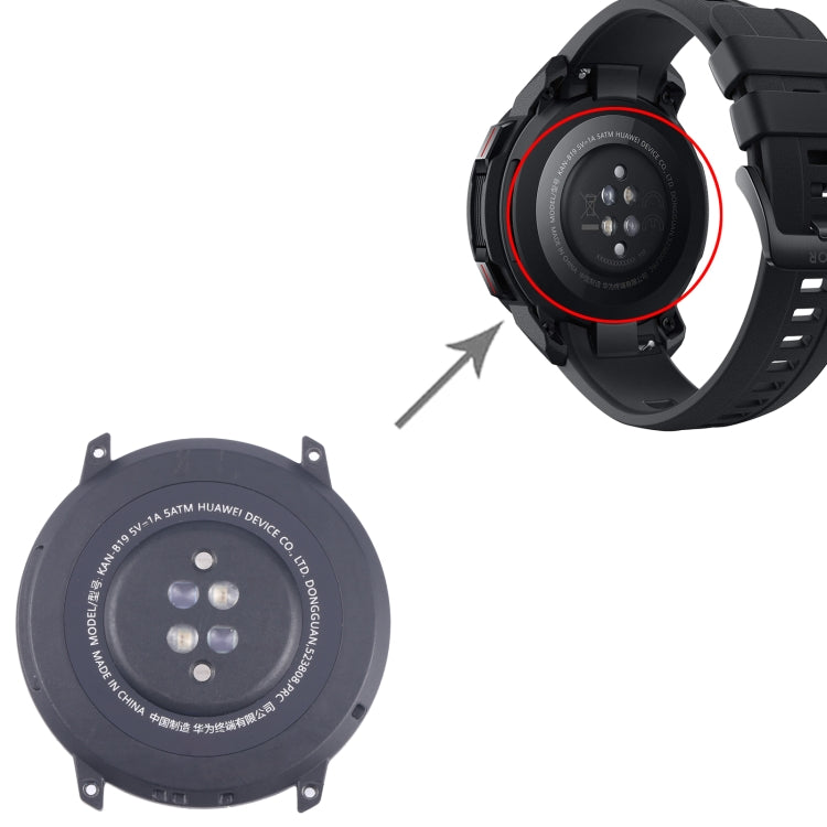 For Huawei Watch GS Pro 48mm Original Back Cover Full Assembly(Black) - free shipping - PMC TechLife - Order now!