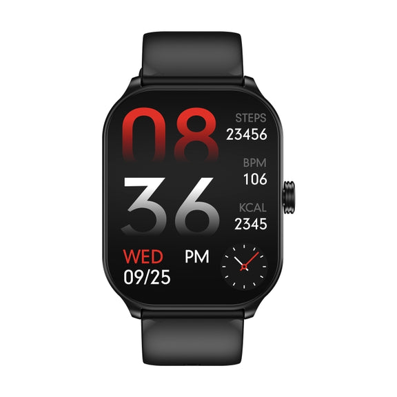 CY900 2.1 inch HD Square Screen Smart Watch, Supports Bluetooth Call / Wellness Tracking(Black)