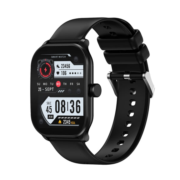 CY900 2.1 inch HD Square Screen Smart Watch, Supports Bluetooth Call / Wellness Tracking(Black)