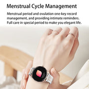 MT55 1.43 inch AMOLED HD Screen Ultra-thin Smart Call Health Watch, Silicone Strap(Black)
