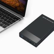 HDD 2.5 / 3.5 inch USB3.0 External Hard Drive Enclosure Case for Laptop Computer(UK Plug)