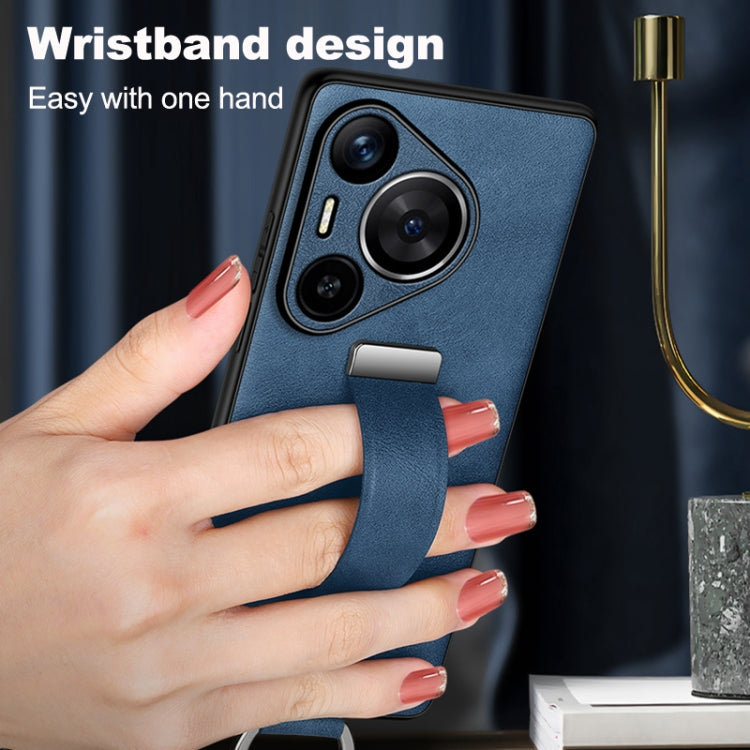 For Huawei Pura 70 SULADA PC Hybrid Leather Texture Skin Feel Shockproof Phone Case(Red) - free shipping - PMC Jewellery - Order now!