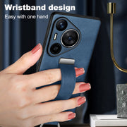 For Huawei Pura 70 Pro / 70 Pro+ SULADA PC Hybrid Leather Texture Skin Feel Shockproof Phone Case(Green)