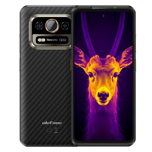 Ulefone Armor 25T Pro Rugged Phone, 6GB+256GB, Thermal Imaging, 6.78 inch Android 14 MediaTek Dimensity 6300 Octa Core, Network: 5G, NFC(Frost Black) - free shipping - PMC Jewellery - Order now!