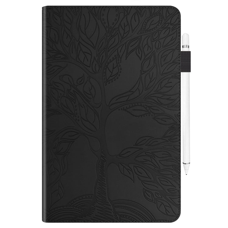For iPad Pro 13 2024 Tree Life Series Embossed Smart Leather Tablet Case(Black) - iPad Pro 13 2024 Cases by PMC TechLife | Online Shopping South Africa | PMC TechLife | Buy Now Pay Later Mobicred