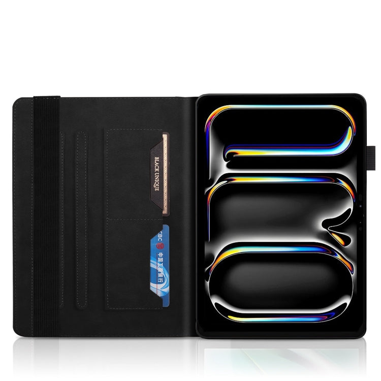 For iPad Pro 11 2024 Tree Life Series Embossed Smart Leather Tablet Case(Black) - iPad Pro 11 2024 Cases by PMC TechLife | Online Shopping South Africa | PMC TechLife | Buy Now Pay Later Mobicred