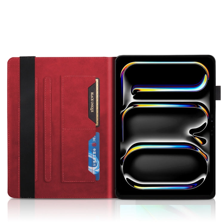For iPad Pro 11 2024 Tree Life Series Embossed Smart Leather Tablet Case(Red) - iPad Pro 11 2024 Cases by PMC TechLife | Online Shopping South Africa | PMC TechLife | Buy Now Pay Later Mobicred