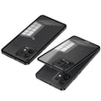 For Motorola Moto X40 Snap Buckle Metal Frame Frosted Phone Case(Black) - Motorola Cases by PMC TechLife | Online Shopping South Africa | PMC TechLife | Buy Now Pay Later Mobicred