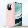 For Huawei Mate X5 SULADA Skin Feel Liquid Leather Shockproof Phone Case(Pink) - free shipping - PMC TechLife - Order now!
