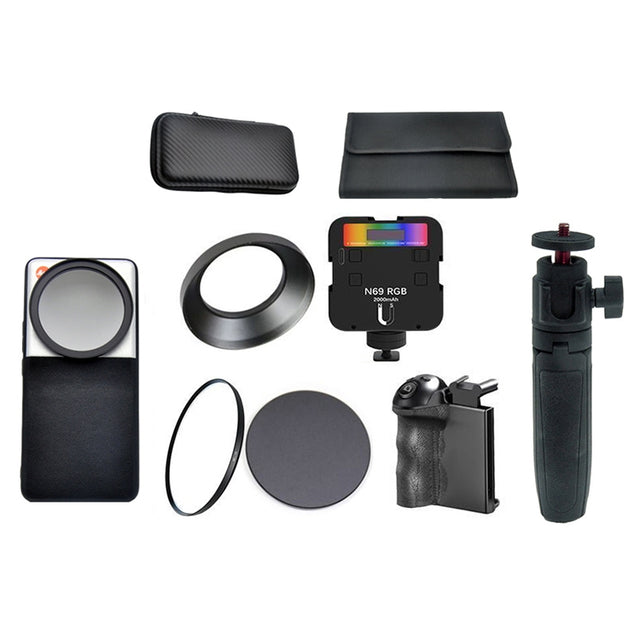 For Xiaomi 14 Ultra JSR Phone Case Filter Kit, Type:6 in 1 SLR Upgrade Set