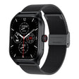 LEMFO LT10 2.01 inch TFT Screen Smart Watch Supports Bluetooth Call / Health Monitoring, Steel Strap(Black) - Smart Watches by LEMFO | Online Shopping South Africa | PMC TechLife | Buy Now Pay Later Mobicred