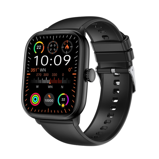 Y80 2.01 inch IPS HD Screen Smart Watch Supports Bluetooth Call / Wellness Tracking(Black)