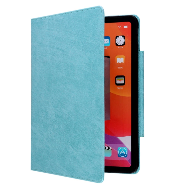 For iPad Pro 11 2024 Cat Buckle Leather Smart Tablet Case(Sky Blue) - iPad Pro 11 2024 Cases by PMC TechLife | Online Shopping South Africa | PMC TechLife | Buy Now Pay Later Mobicred