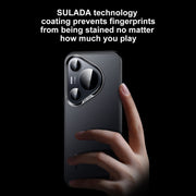 For Huawei Pura 70 Ultra SULADA Skin Feel Matte Shockproof Phone Case(Grey)