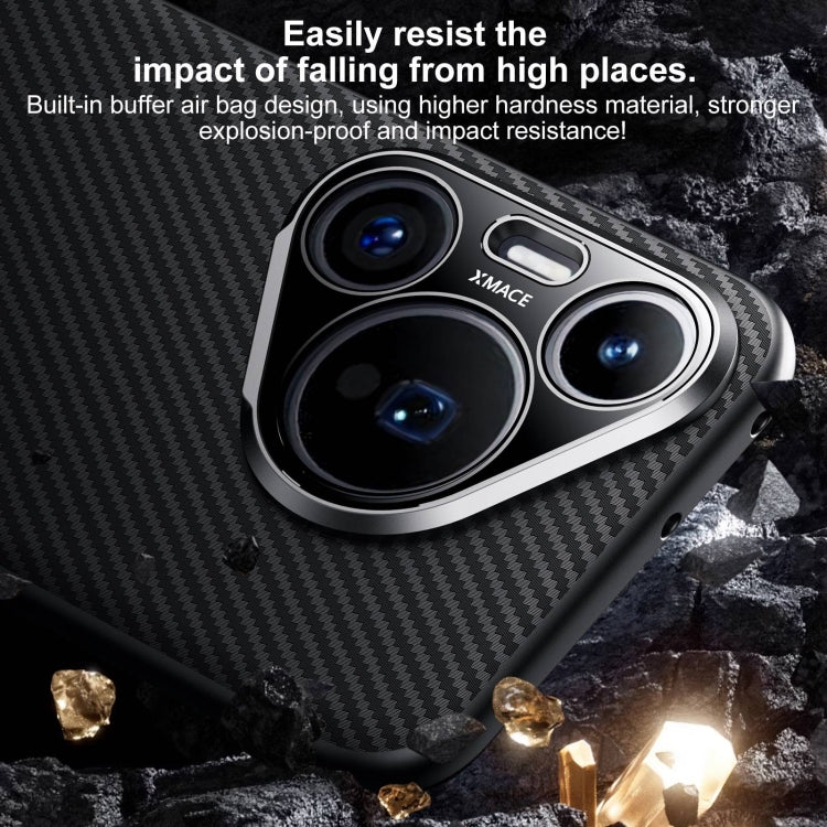 For Huawei Pura 70 Pro / 70 Pro+ SULADA 600D Kevlar Texture PC Shockproof Phone Case(Black) - free shipping - PMC Jewellery - Order now!