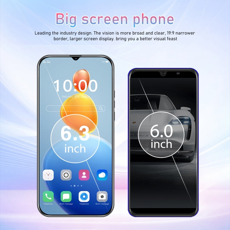 SDT81 / A38, 2GB+16GB, 6.3 inch Screen, Face Identification, Android 10.0 MTK6737 Quad Core, Network: 4G, Dual SIM(White) -  by PMC TechLife | Online Shopping South Africa | PMC TechLife | Buy Now Pay Later Mobicred