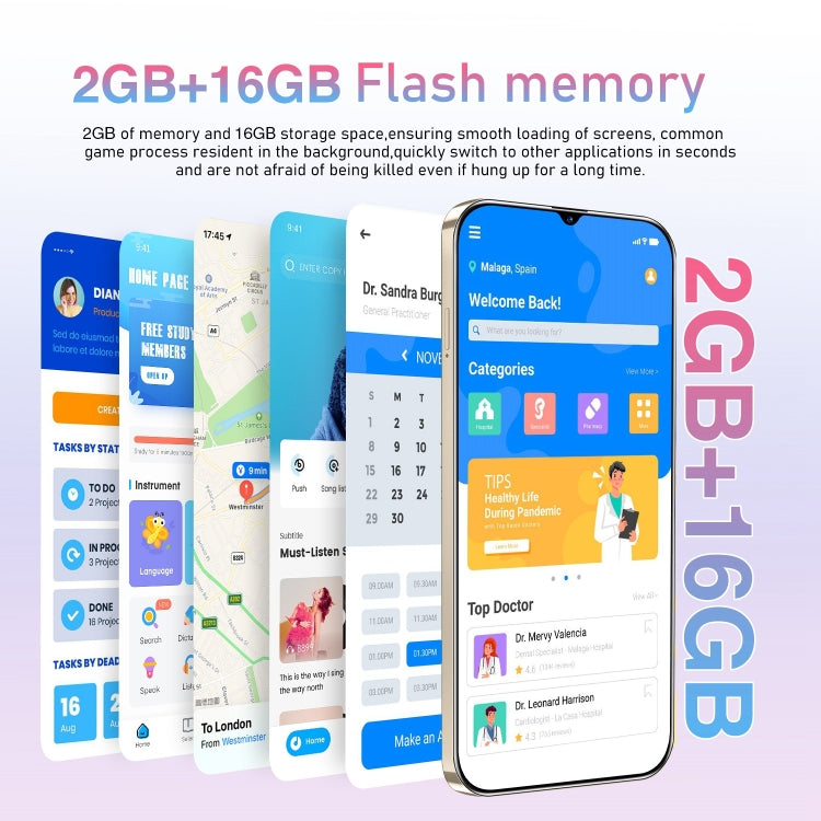 SDT81 / A38, 2GB+16GB, 6.3 inch Screen, Face Identification, Android 10.0 MTK6737 Quad Core, Network: 4G, Dual SIM(Black) -  by PMC TechLife | Online Shopping South Africa | PMC TechLife | Buy Now Pay Later Mobicred
