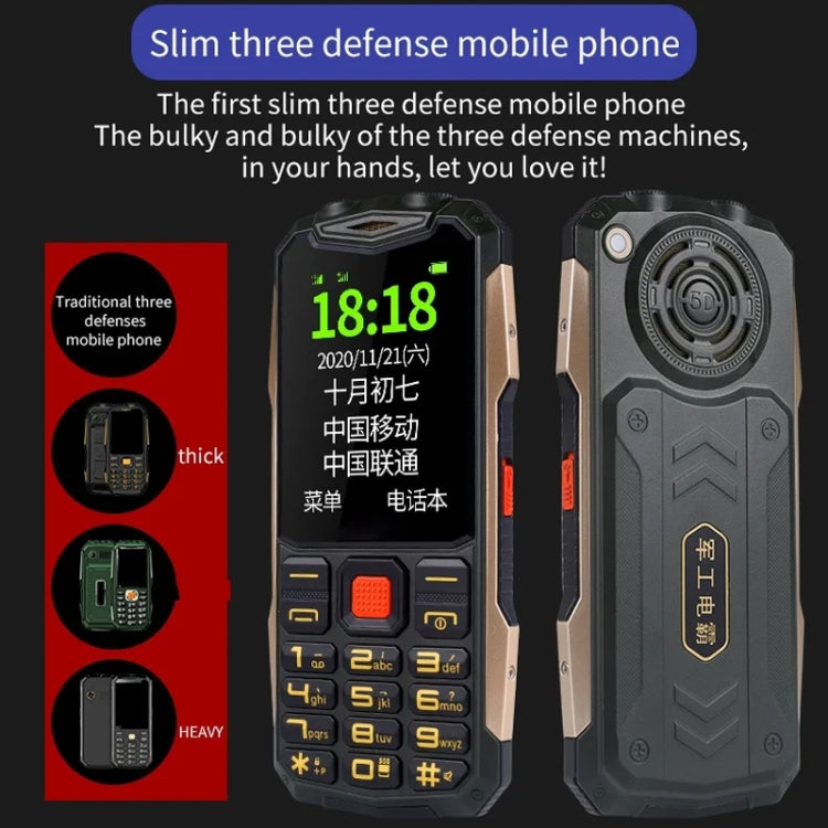 K1+ 4G Elder Rugged Phone, 2.6 inch, 1500mAh Battery, LED Flashlight, Network: 4G, Dual SIM, SOS, Plug:UK Plug(Orange)