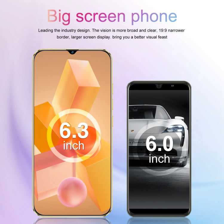 SDT83 / Hot40 Pro, 2GB+16GB, 6.3 inch Screen, Face Identification, Android 10.0 MTK6737 Quad Core, Network: 4G, Dual SIM(Blue)