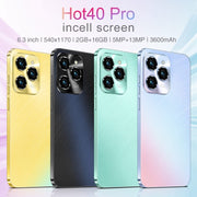 SDT83 / Hot40 Pro, 2GB+16GB, 6.3 inch Screen, Face Identification, Android 10.0 MTK6737 Quad Core, Network: 4G, Dual SIM(Black)