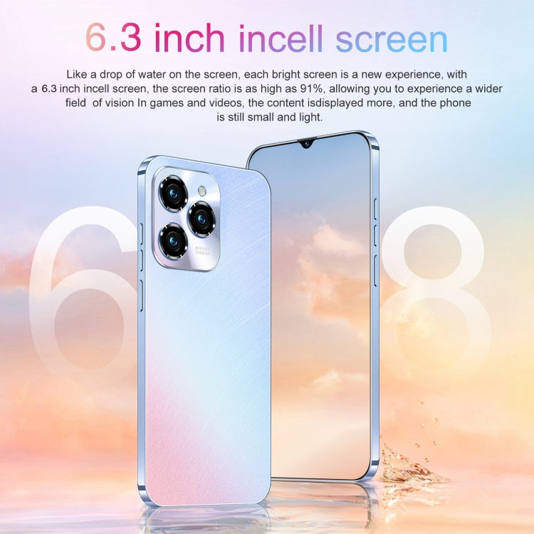 SDT83 / Hot40 Pro, 2GB+16GB, 6.3 inch Screen, Face Identification, Android 10.0 MTK6737 Quad Core, Network: 4G, Dual SIM(Blue)