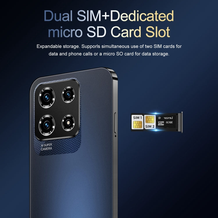 SDT86 / Note30 Pro, 2GB+16GB, 6.3 inch Screen, Face Identification, Android 10.0 MTK6737 Quad Core, Network: 4G, Dual SIM(Gold)