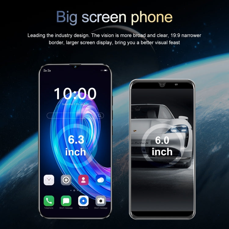 SDT86 / Note30 Pro, 2GB+16GB, 6.3 inch Screen, Face Identification, Android 10.0 MTK6737 Quad Core, Network: 4G, Dual SIM(Gold)