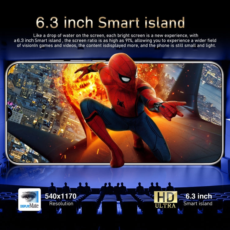 SDT89 / S24 Ultra, 2GB+16GB, 6.3 inch Screen, Face Identification, Android 10.0 MTK6737 Quad Core, Network: 4G, Dual SIM(Purple) -  by PMC TechLife | Online Shopping South Africa | PMC TechLife | Buy Now Pay Later Mobicred