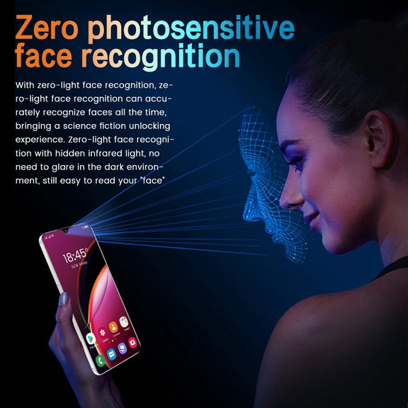 SDT90 / S25 Ultra, 2GB+16GB, 6.3 inch Screen, Face Identification, Android 10.0 MTK6737 Quad Core, Network: 4G, Dual SIM(White)