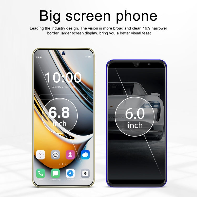 ZKV6 / 11 Pro+, 3GB+64GB, 6.8 inch Screen, Face Identification, Android 10.0 MTK6737 Quad Core, Network: 4G, OTG, Dual SIM(Black)