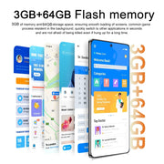 ZKV6 / 11 Pro+, 3GB+64GB, 6.8 inch Screen, Face Identification, Android 10.0 MTK6737 Quad Core, Network: 4G, OTG, Dual SIM(Gold)