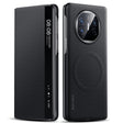 For Huawei Mate X5 SULADA Kevlar 600D Texture Smart Window Leather Phone Case(Black) - Huawei Cases by SULADA | Online Shopping South Africa | PMC TechLife | Buy Now Pay Later Mobicred
