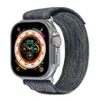 For Apple Watch Ultra 2 49mm Cowboy Nylon Hook and Loop Fastener Watch Band(Yellow) - Watch Bands by PMC TechLife | Online Shopping South Africa | PMC TechLife | Buy Now Pay Later Mobicred