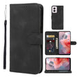 For Motorola Moto G Power 5G 2024 Skin Feel Geometric Lines Leather Phone Case(Black) - Motorola Cases by PMC Jewellery | Online Shopping South Africa | PMC Jewellery | Buy Now Pay Later Mobicred
