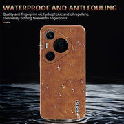 For Huawei Pura 70 Pro / 70 Pro+ AZNS Electroplated Frame Crocodile Texture Full Coverage Phone Case(Black)