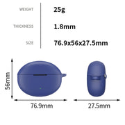 For OPPO Enco Air4 Pro Headset Silicone Protective Case(White)