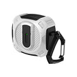 For AirPods 4 Lock Shockproof Bluetooth Earphone Protective Case(Black White) - free shipping - PMC Jewellery - Order now!