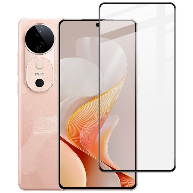 For vivo S19 5G / iQOO Z9 5G Global imak 9H Surface Hardness Full Screen Tempered Glass Film Pro+ Series