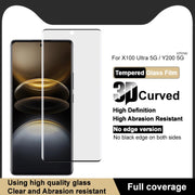 For vivo X100 Ultra imak 3D Curved Full Screen Tempered Glass Film