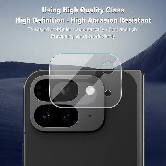 For Google Pixel 9 Pro Fold 2pcs/Set imak HD Glass Rear Camera Lens Film