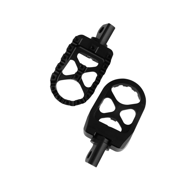 Motorcycle Modification Pedal Set Wide Fat Footpegs Foot Pegs for Harley(Black) - free shipping - PMC Jewellery - Order now!