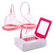 Portable USB Charging Chest Electric Massage Instrument, Style:Ordinary Paragraph(B Cup)