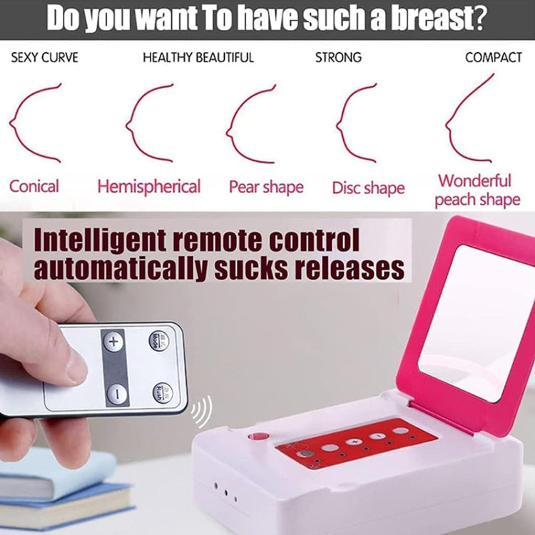 Portable USB Charging Chest Electric Massage Instrument, Style:Ordinary Paragraph(B Cup)