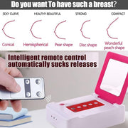 Portable USB Charging Chest Electric Massage Instrument, Style:Ordinary Paragraph(C Cup)