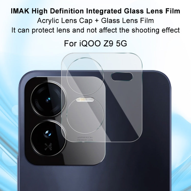For vivo iQOO Z9 Global imak High Definition Integrated Glass Lens Film