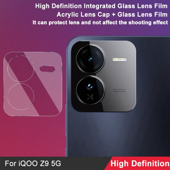 For vivo iQOO Z9 Global imak High Definition Integrated Glass Lens Film