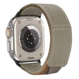 For Apple Watch Ultra 2 49mm Loop Woven Nylon Watch Band(Khaki) - Watch Bands by PMC TechLife | Online Shopping South Africa | PMC TechLife | Buy Now Pay Later Mobicred